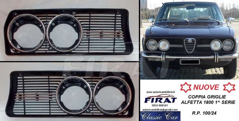 GRIGLIA ALFETTA 1800 1^ SERIE